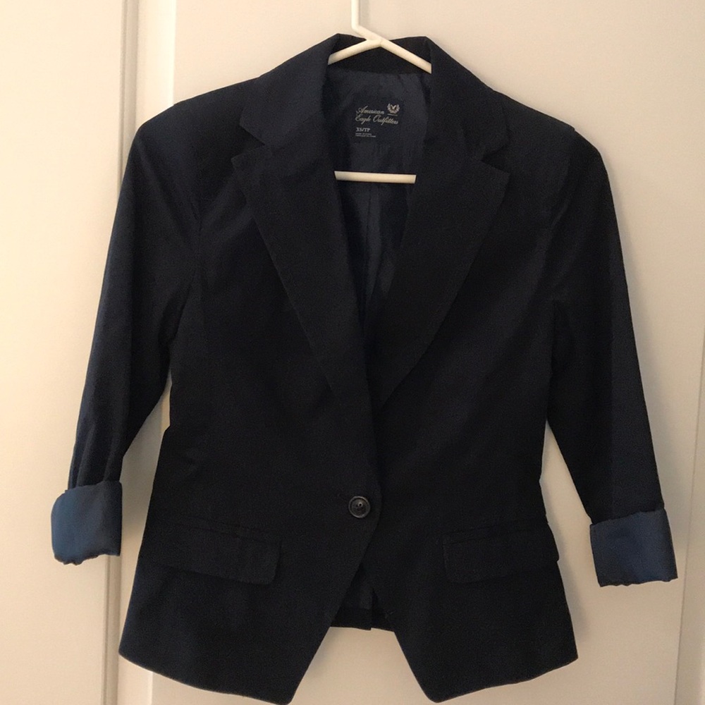 Navy blazer